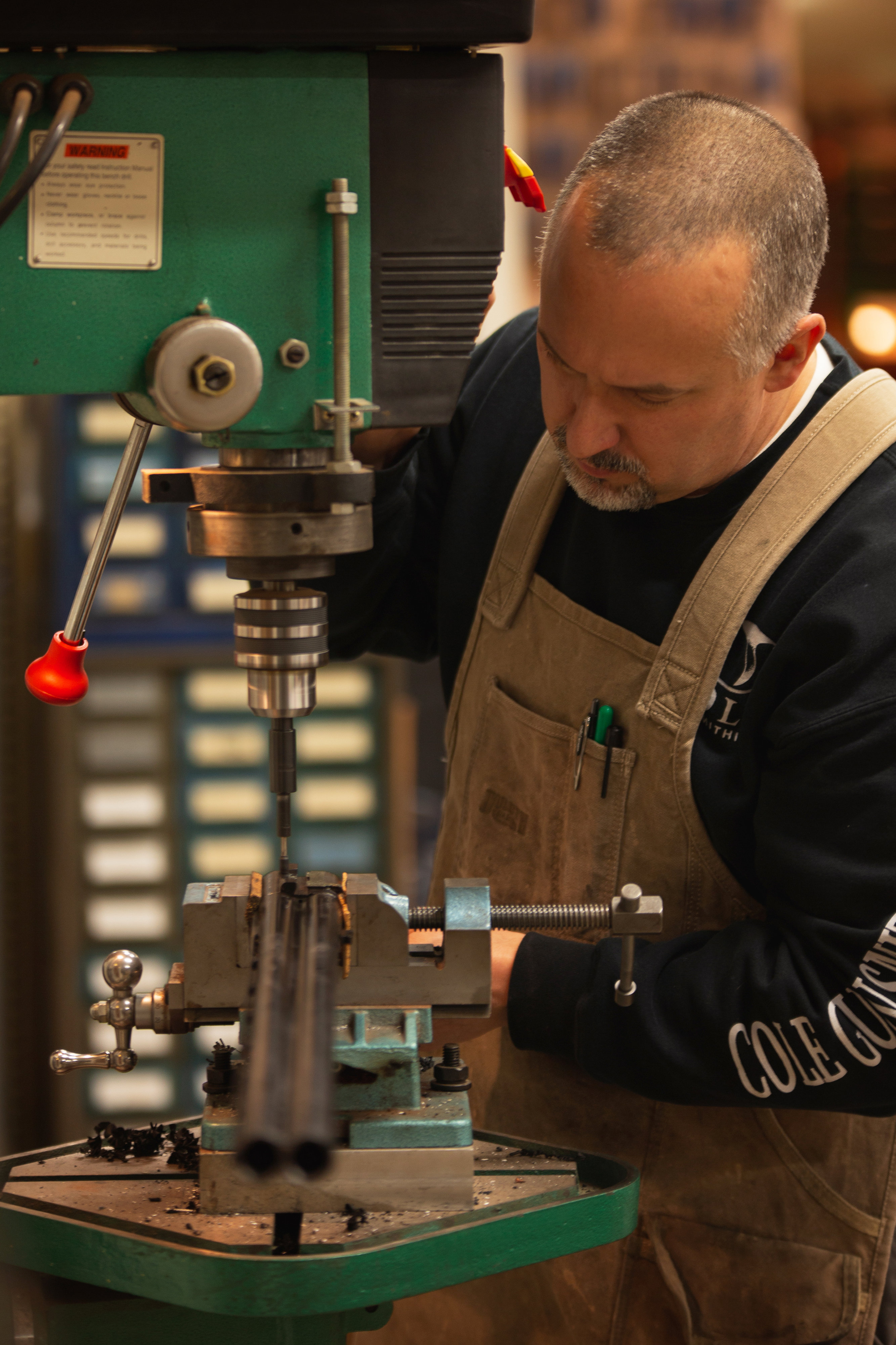 Image of Gunsmithing on a Caesar Guerini shotgun