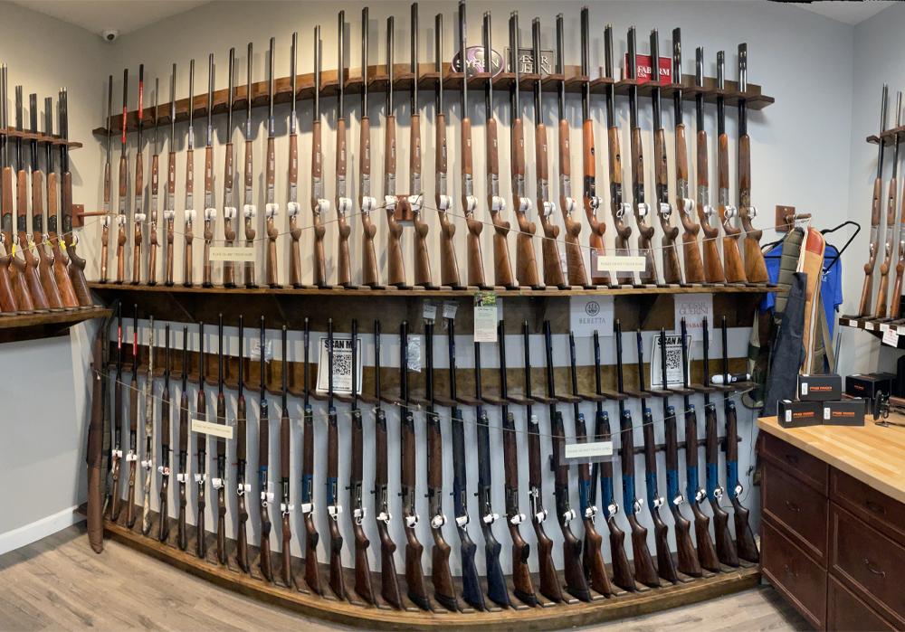 Sarasota Gun Club Showroom - Trap, Skeet and Clays | Cole Fine Guns and Gunsmithing Sarasota, Florida Gun Shop