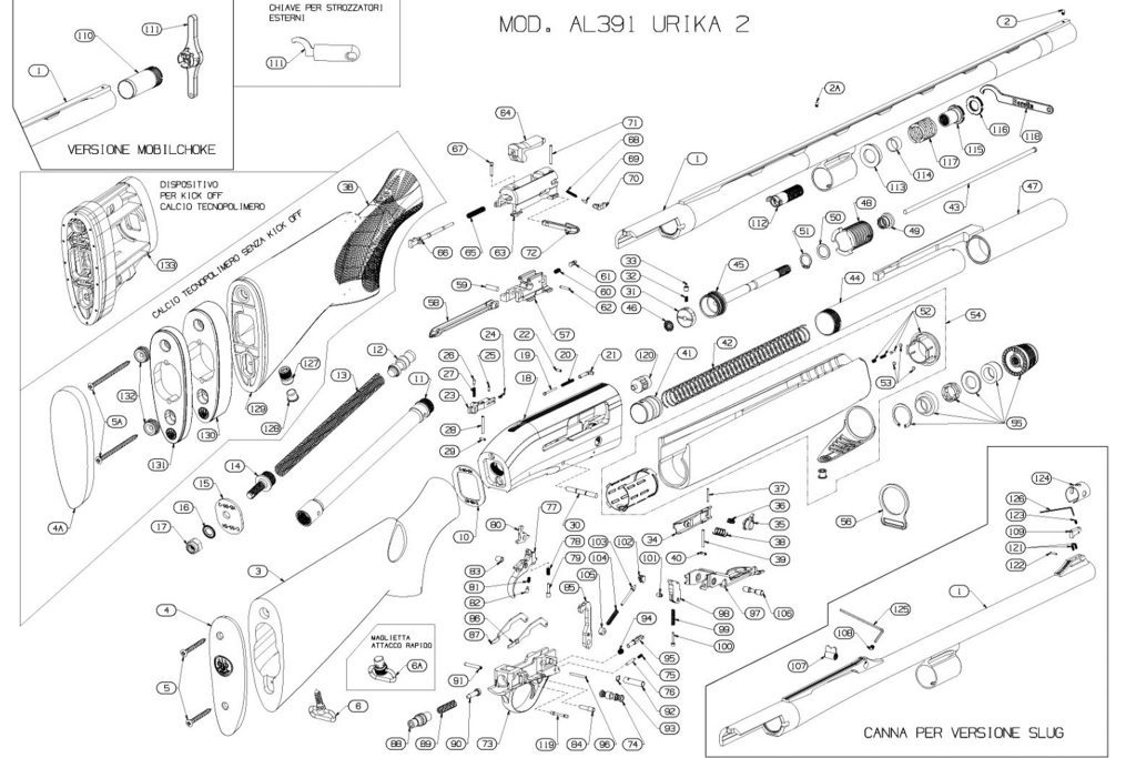 391 Series Interactive Parts Schematic - Cole Fine Guns & Gunsmithing