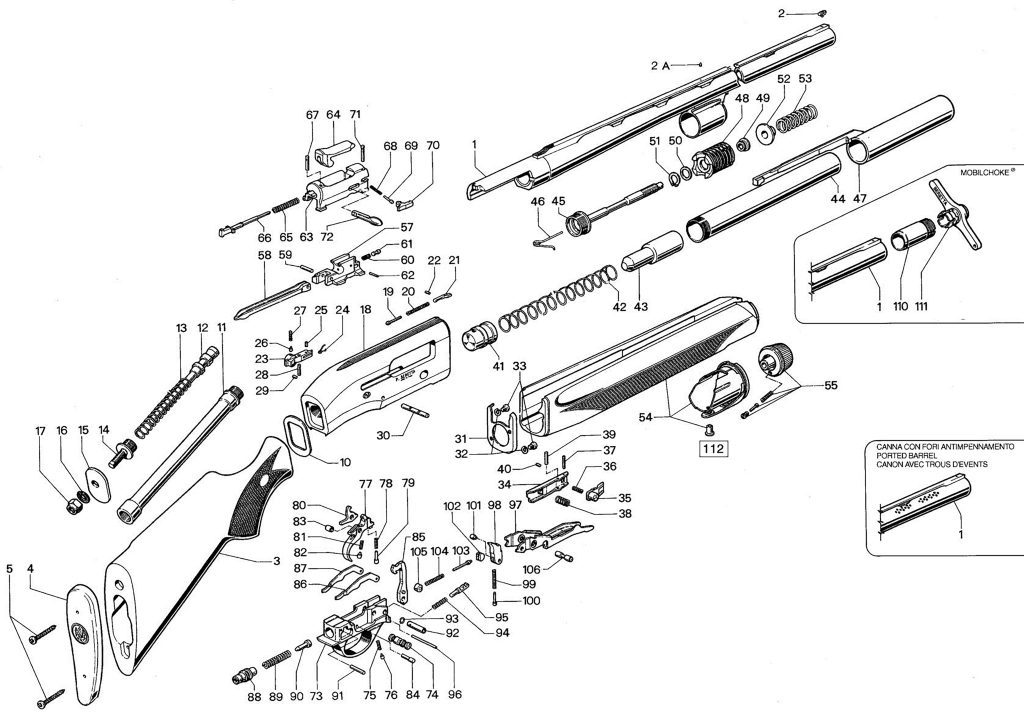 390 Series Interactive Parts Schematic - Cole Fine Guns & Gunsmithing