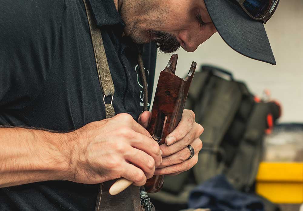 image of master gunsmith Brandon at Cole Gunsmithing