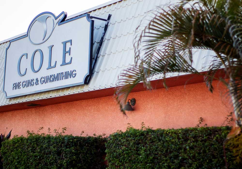 The exterior of our Naples, Florida gun shop | Cole Fine Guns and Gunsmithing