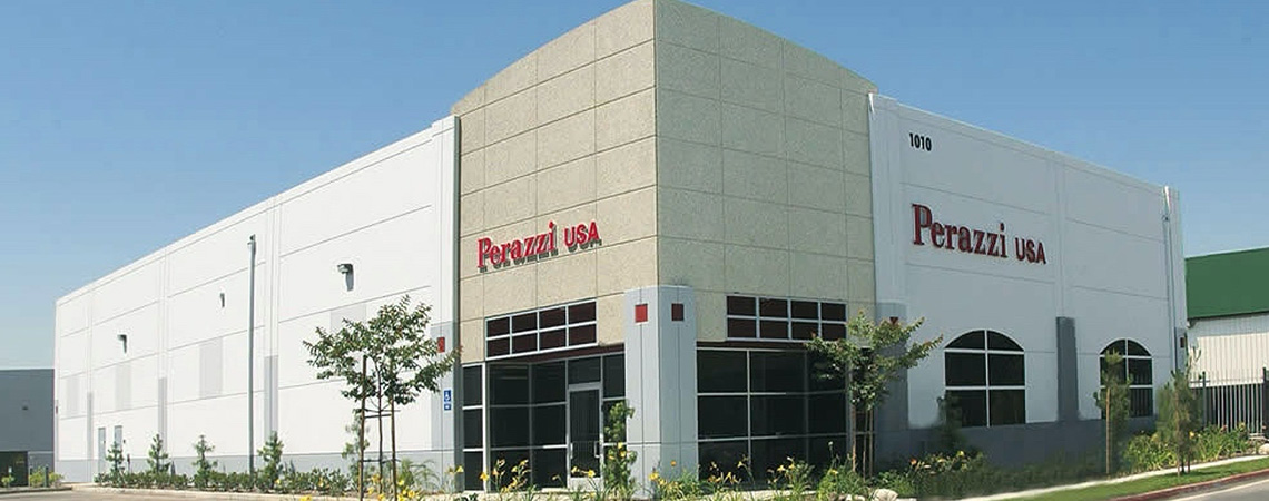 picture of Perazzi shotgun manufacture building