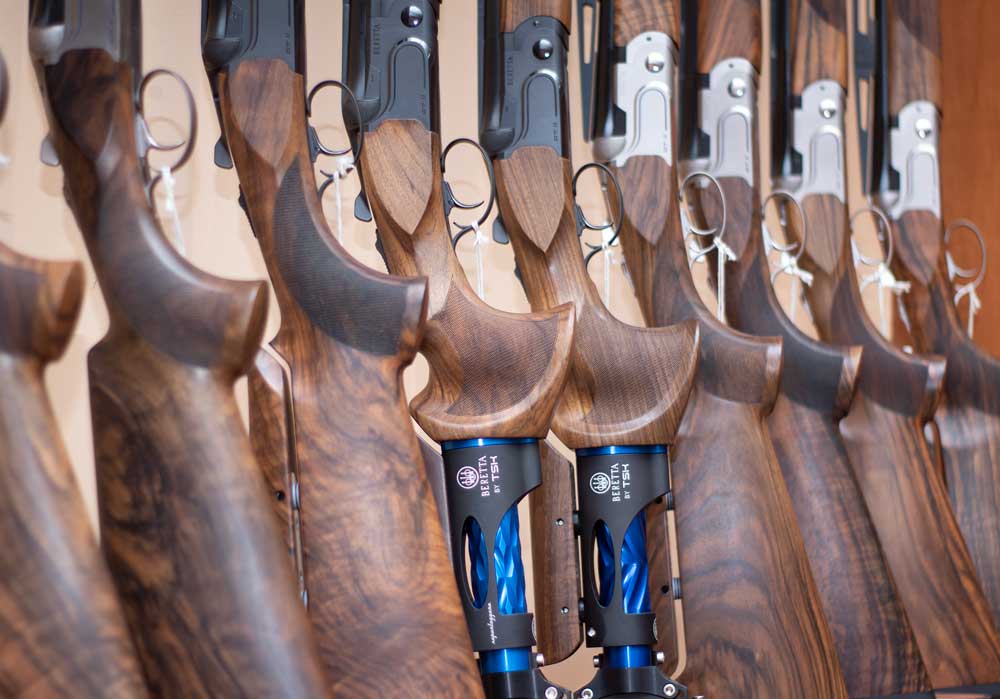 Premium Beretta shotguns and TSK adjustable stocks at Cole Fine Guns and Gunsmithing Naples, Florida gun shop